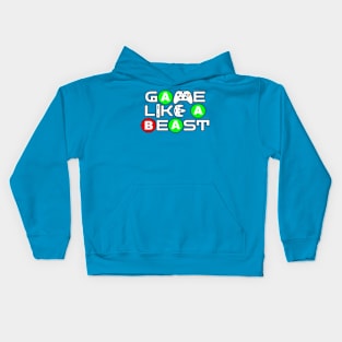 Game Like A Beast Kids Hoodie